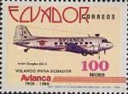 [The 60th Anniversary of Avianca National Airline, type BXZ]