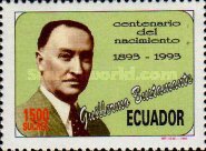 [The 100th Anniversary of the Birth of Guillermo Bustamante, 1893-1974, type CEO]