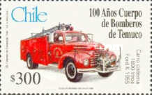 [The 100th Anniversary of Temuco Fire Department, type BIY]