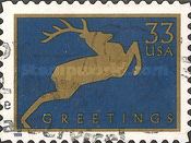[Christmas - Reindeer - Self-Adhesive, type XHP3]