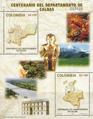 [The 100th Anniversary of Caldas Department, type ]