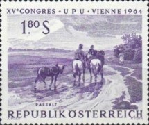 [The 15th Congress of the Universal Postal Union Vienna 1964, type AAI]