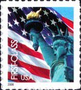 [Lady Liberty & Flag - Self-Adhesive (39 cents), type ESY1]