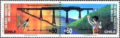 [The 100th Anniversary of Malleco Viaduct, type ARB]