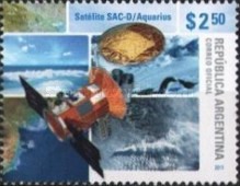 [Space -  Satellite SAC-D Aquarius, type DOS]