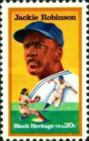 [Black Heritage - Jackie Robinson, type BCA]
