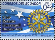 [The 80th Anniversary of Rotary Club in Guayaquil, type DJG]