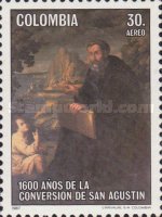 [Airmail - The 1600th Anniversary of Conversion of St. Augustine, type BBN]