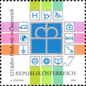 [The 125th Anniversary of the Austrian Social Welfare Service, type BRV]