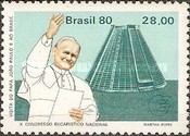 [Papal Visit and the 10th Anniversary of the National Eucharistic Congress - Pope John Paul II and Cathedrals, type BNZ]