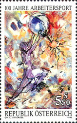 [The 100th Anniversary of Sports for Workers, type BIH]