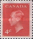 [King George VI As Previous Without Inscription "POSTES POSTAGE", type ER]