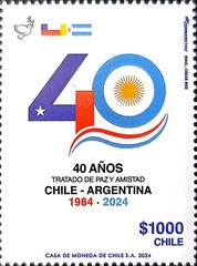 [The 40th Anniversary of the Peace and Friendship Treaty with Argentina, type CMP]