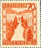 [Landscapes Stamps of 1945-1947 in New Colors, type LB1]