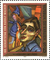 [The 100th Anniversary of the Birth of Painter Rudolf Wacker, type BKI]