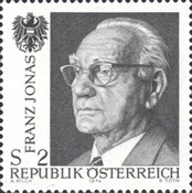 [In Honor of the Late Federal President Dr. H.C. Franz Jonas (1899-1974), type ALH]