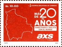 [The 20th Anniversary of the AXS Telecommunications Company, type BVZ]