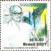 [The 1st Anniversary of the Death of Alexandre Jose Barbosa Lima Sobrinho, Journalist, 1897-2000, type DPB]