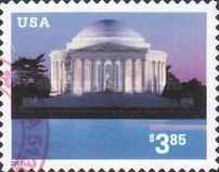 [Jefferson Memorial Priority Mail - Self-Adhesive, type EED1]