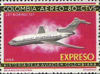 [Airmail - "History of Colombian Aviation", type AEU]