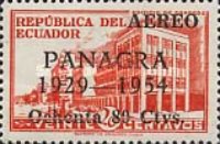 [Airmail - The 25th Anniversary of Panagra Air Lines - Unissued Stamp Surcharged, type ACM]