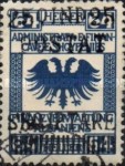 [Austrian Postage Stamps Overprinted - Vertical Lines in Bottom Overprint, type O4]