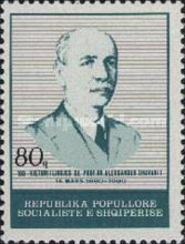 [The 100th Anniversary of the Birth of Alexander Xhuvani, 1880-1961, type AYF]