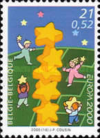 [EUROPA Stamps - Tower of 6 Stars, type CIL]
