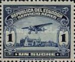[Airmail - Plane Over Beach Promenade of Guayaquil, type HM]