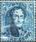 [King Leopold I - Perforated, type B20]