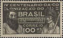 [The 400th Anniversary of the Colonization of Brazil, type DY]