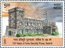 [The 100th Anniversary of the India Security Press, Nashik, type FQB]