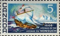 [The 300th Anniversary of Voyage of the "Nonsuch", type LW]