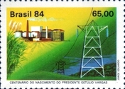 [The 100th Anniversary of the Birth of Getulio Vargas, President 1930-45 and 1951-54, type BXV]