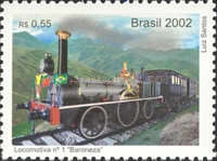 [Steam Locomotives in Brazil - Baroneza Locomotive Number 1, type DTJ]