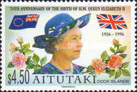 [The 70th Anniversary of the Birth of Queen Elizabeth II, type RL]