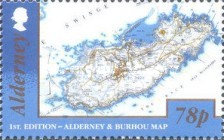 [Alderney and Burhou Map, type VD]