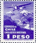 [Airmail - Airplane Stamps Overprinted "LINEA AEREA NACIONAL", type BT2]