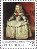 [Paintings - The Infanta Margarita in a White Dress by Diego Valázquez, 1599-1660, type DFG]