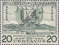 [Airmail - Colombian Forces in Korea, type VQ1]
