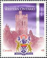 [The 125th Anniversary of the University of Western Ontario, type CDA]