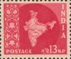 [Map of India, type DJ21]