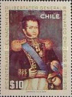 [The 200th Anniversary of the Birth of Bernardo O'Higgins, type XY]
