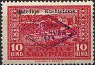 [Previous Issue Overprinted in Black, type AD2]