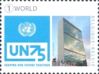 [The 75th Anniversary of the United Nations, type FDB]