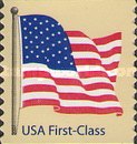 [American Flag - Self-Adhesive Coil Stamp, type FBK4]