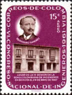 [Airmail - The 6th National Engineers' Congress, 1961 and 75th Anniversary of Colombian Society of Engineers, type ACP]