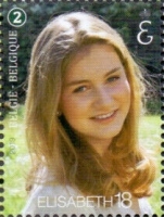 [The 18th Anniversary of the Birth of Princess Elisabeth, type FCD]