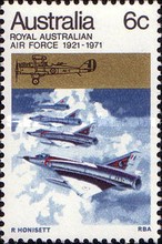 [The 50th Anniversary of the Royal Australian Air Force, type LM]