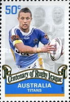 [The 100th Anniversary of the Rugby League, type CZK]